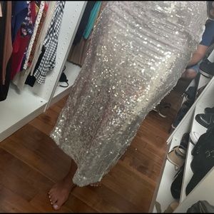 Zara sequin skirt